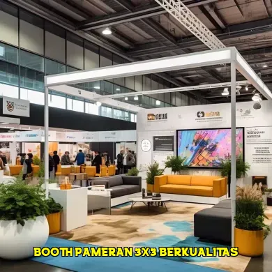 booth pameran 3x3 berkualitas